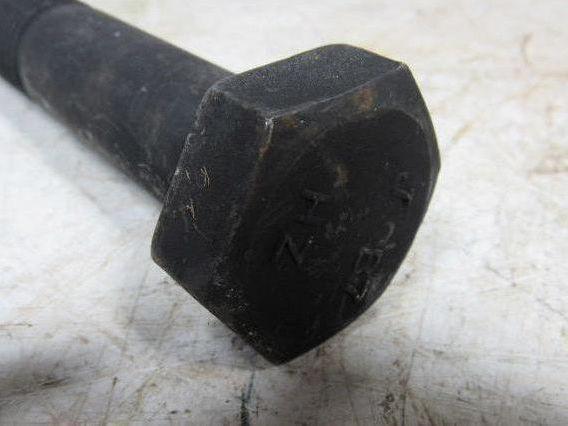 1-1/8"-8 x 5-3/4" A193 B7 Heavy Hex Bolt Cap Screw Black Oxide Lot of 9