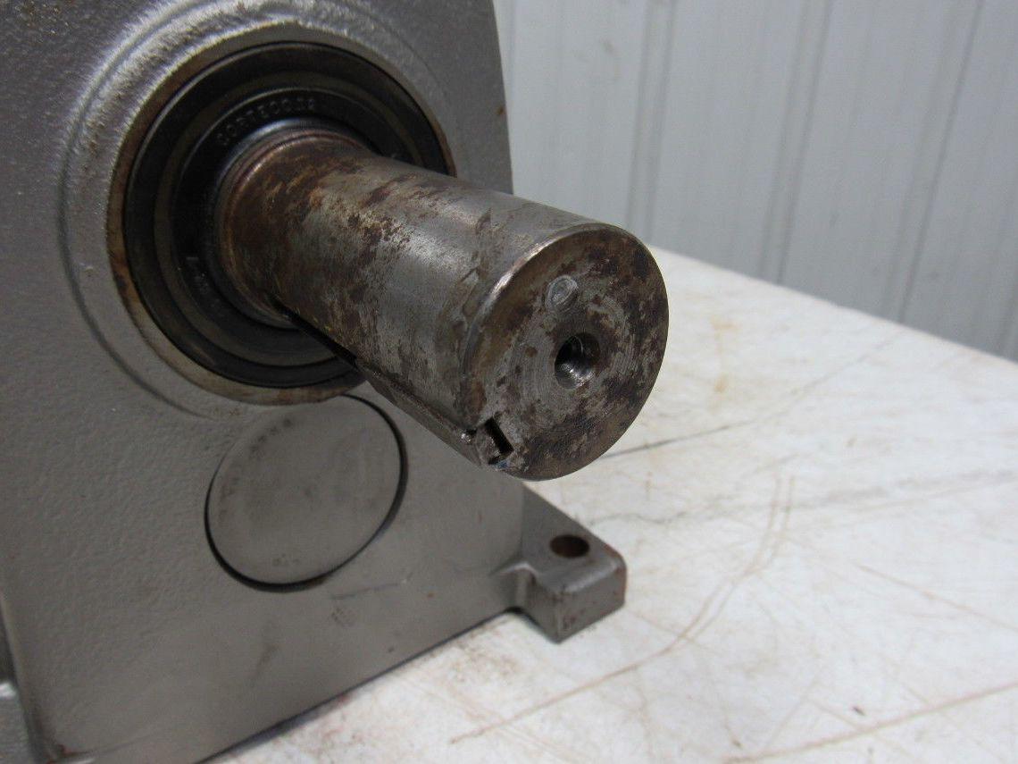 Nord Gear SK 2 23-71 S/4 Inline Foot Mount Gearmotor 179.50:1 Ratio 9RPM Out