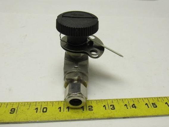 Parker 8Z(A)-B8LJ2-SS-S-LD 1/2" Female CPI Fit Tube Stainless Steel Ball Valve