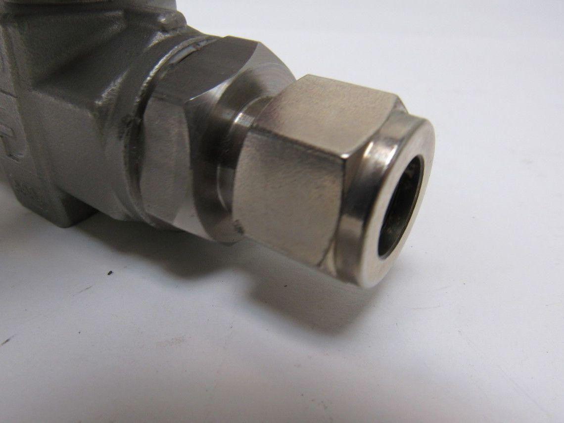 Parker 8Z(A)-B8LJ2-SS-S-LD 1/2" Female CPI Fit Tube Stainless Steel Ball Valve