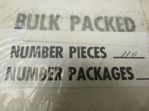 Emedco XQS90763 3-1/2" X 5" Warning Arc Flash Hazard 30FT Sticker Lot of 110