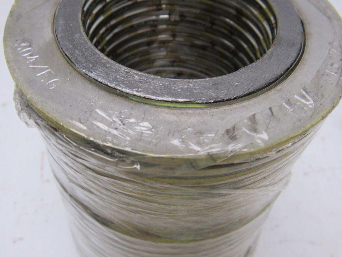 Leader 324654 Metallic Spiral Wound Pipe Gasket 1-1/2" 3/600# Lot of 25