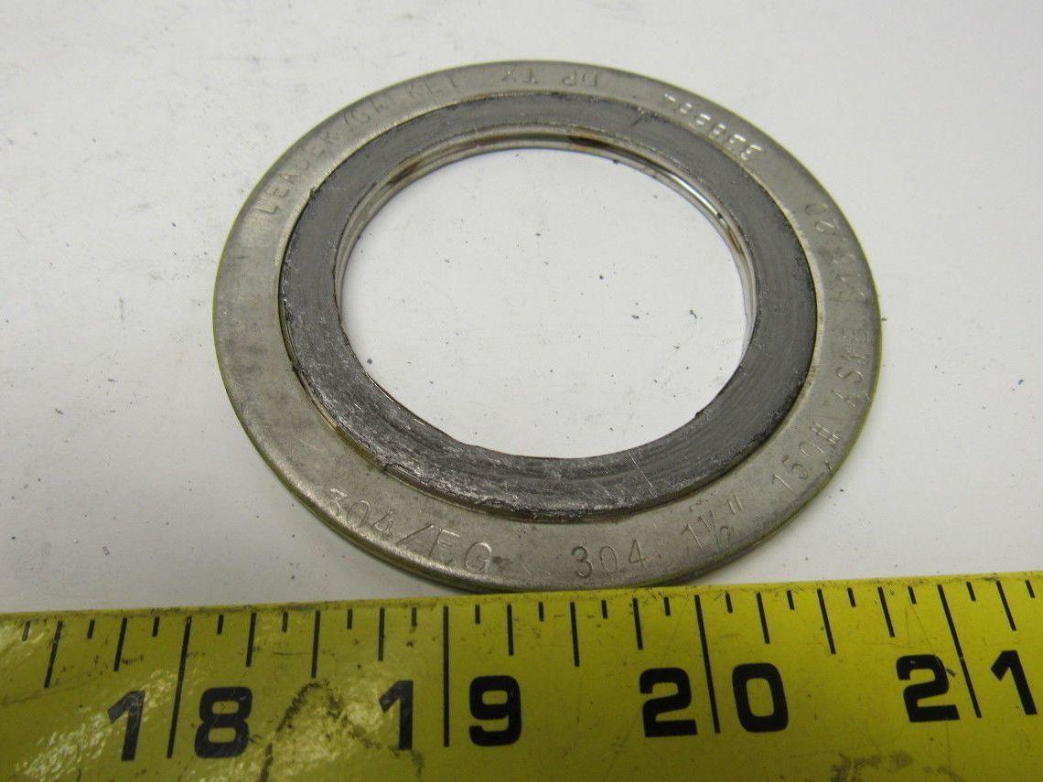 Leader 322617 Metallic Spiral Wound Pipe Gasket 1-1/2" 150# Lot of 14