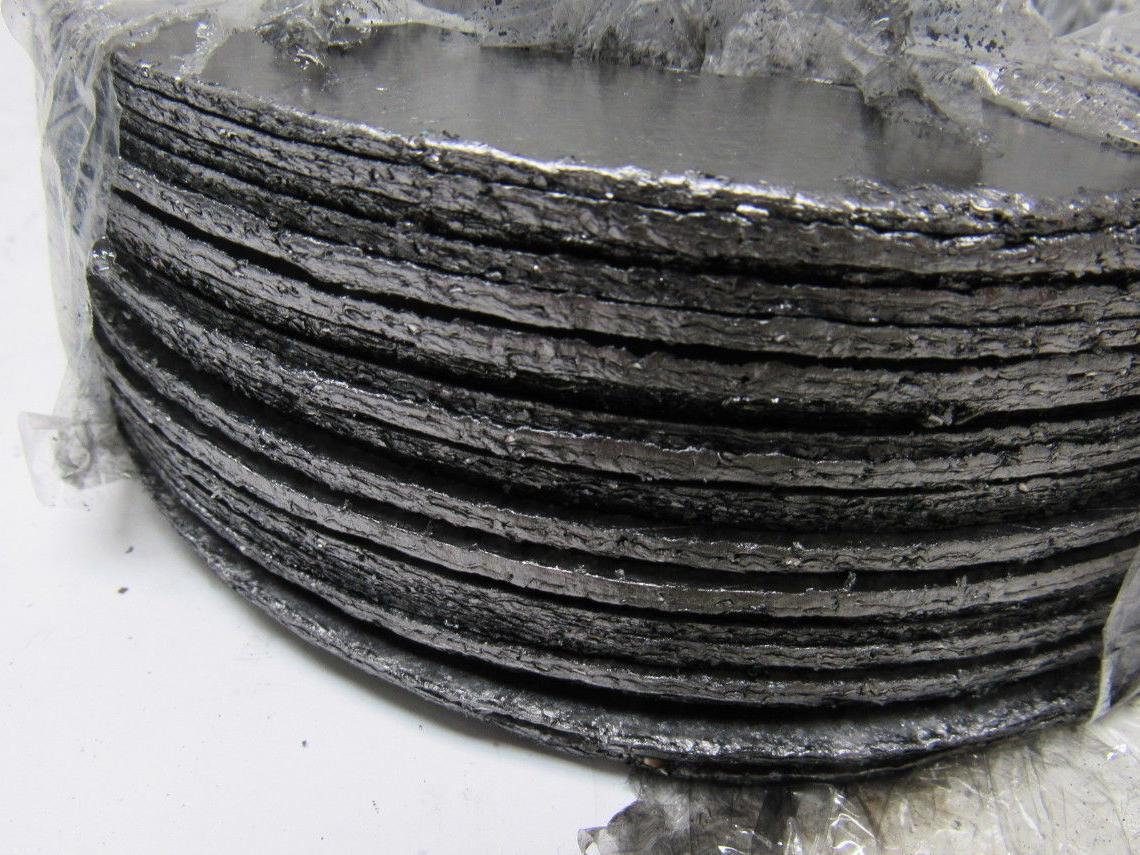 Durlon FGT316/G13S 4" 150# Flexible Graphite Ring Gasket 1/16" Thick Lot Of 25