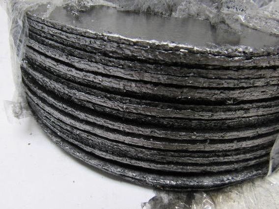 Durlon FGT316/G13S 4" 150# Flexible Graphite Ring Gasket 1/16" Thick Lot Of 25