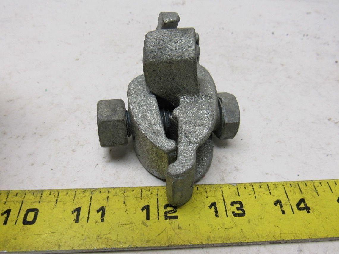 Steel City PC-50ET Galvanized Edge Type Rigid Conduit Clamp Lot Of 23