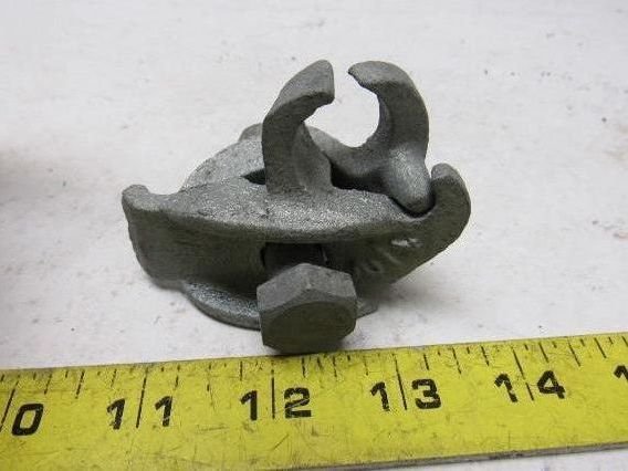 Steel City PC-50ET Galvanized Edge Type Rigid Conduit Clamp Lot Of 23