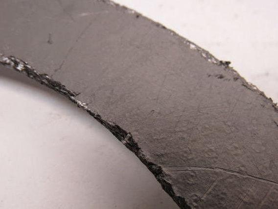 Durlon FCT316 150 # 6" X 1/16" Flexible Graphite Flat Ring Gasket Lot Of 7