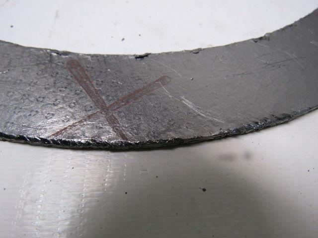 Durlon FGT316/G13S 8" X1/16" 150# Flat Ring ANSI Graphite Gasket Lot Of 12