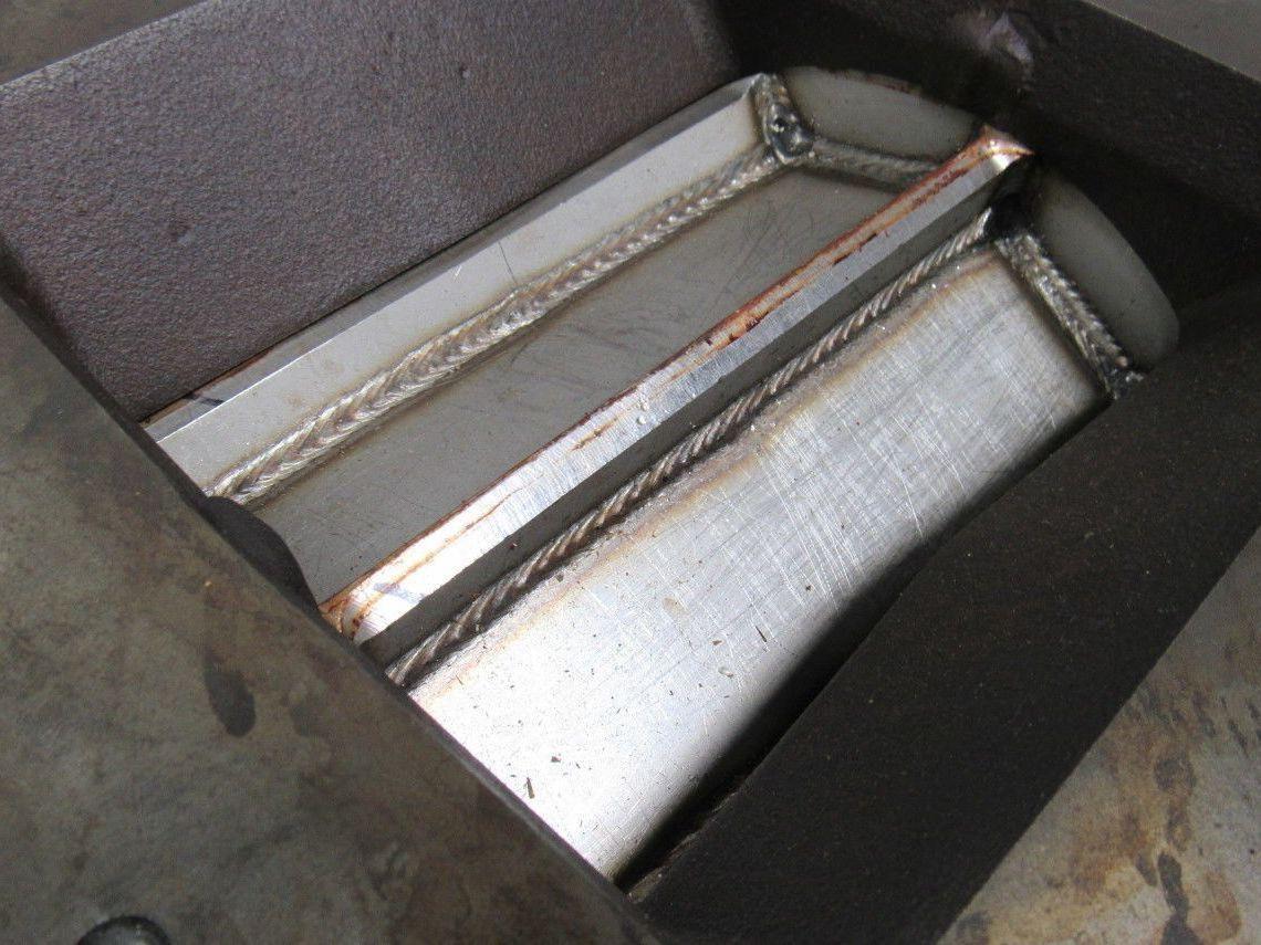 MAC MD20 Rotary Airlock 8"x 8" Infeed S.S. 8 Vane Closed End Rotor