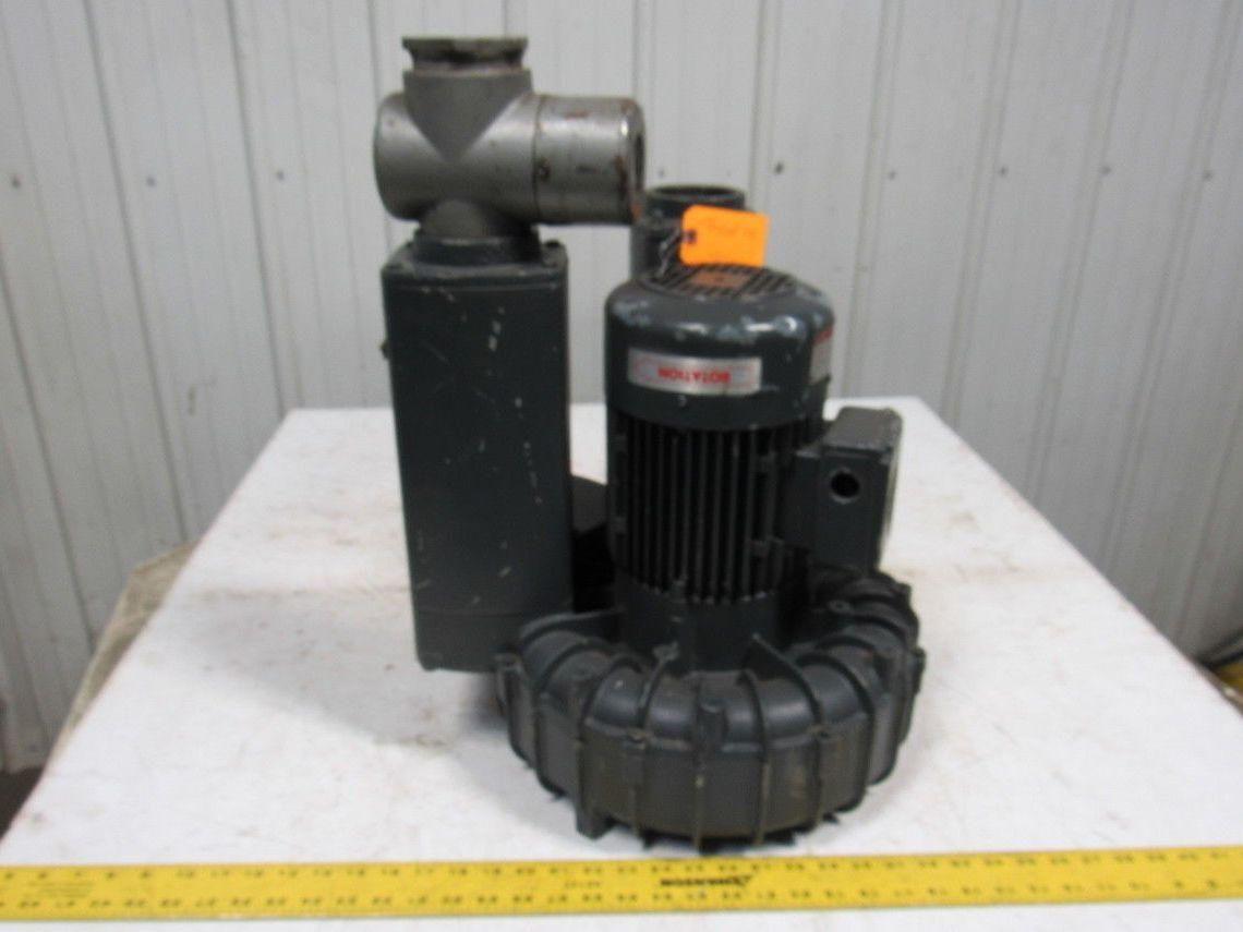 BECKER PUMP SV5.330/2 Pressure Pump 2 Stage 230/460V 450 mbar