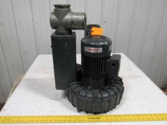 BECKER PUMP SV5.330/2 Pressure Pump 2 Stage 230/460V 450 mbar