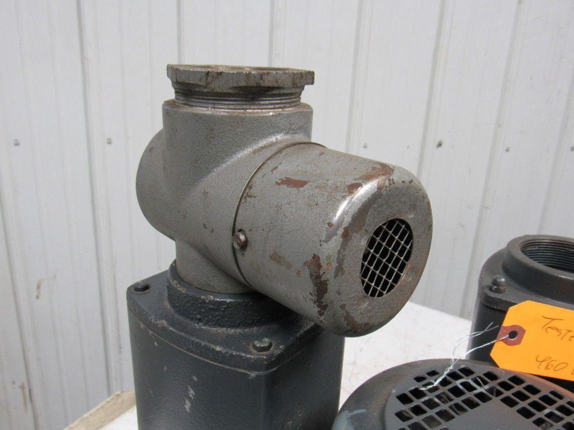 BECKER PUMP SV5.330/2 Pressure Pump 2 Stage 230/460V 450 mbar