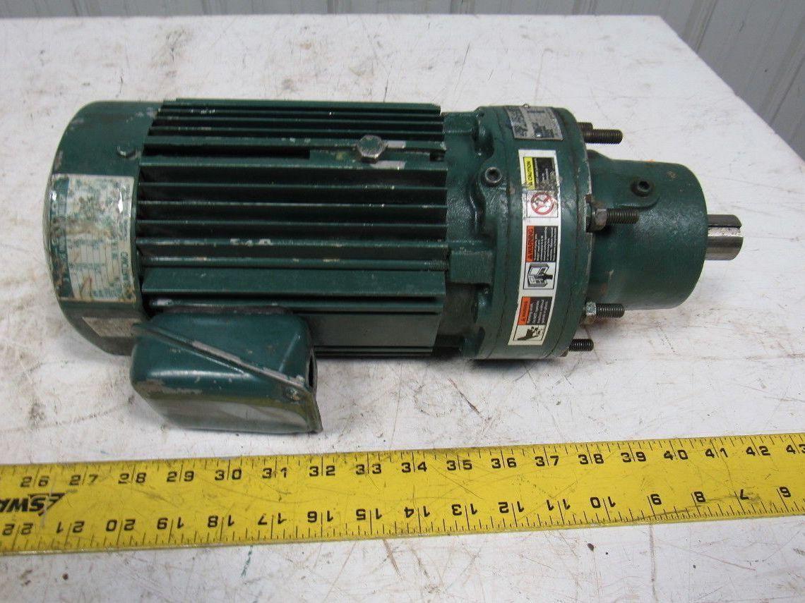 SM CYCLO CNFM1-4105YB-35 1 HP TC-F Gearmotor 230/460V 50 RPM Output Tested
