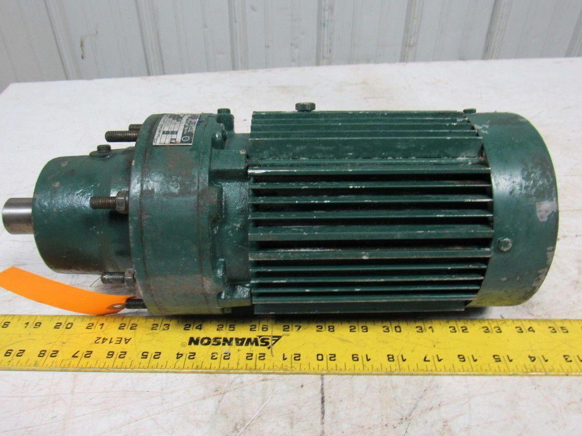 SM CYCLO CNFM1-4105YB-35 1 HP TC-F Gearmotor 230/460V 50 RPM Output Tested