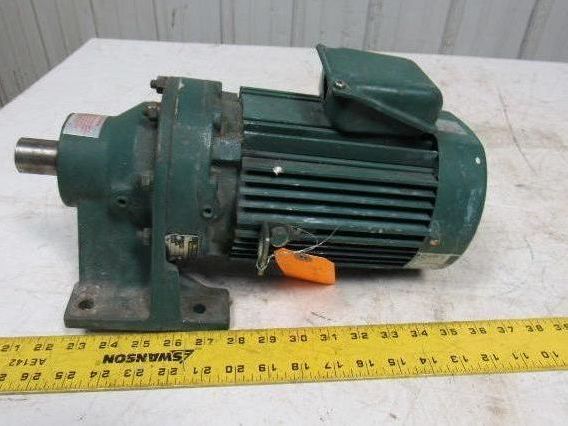 SM CYCLO CNHM14097YC11 1HP 4P 11:1 Gearmotor 230/460V 159 RPM Output TC-F Tested