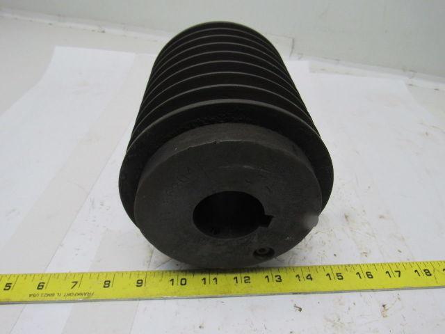 Sheave/Pulley 8 Groove 6" OD B Belt 1-7/8" ID Keyed Bore