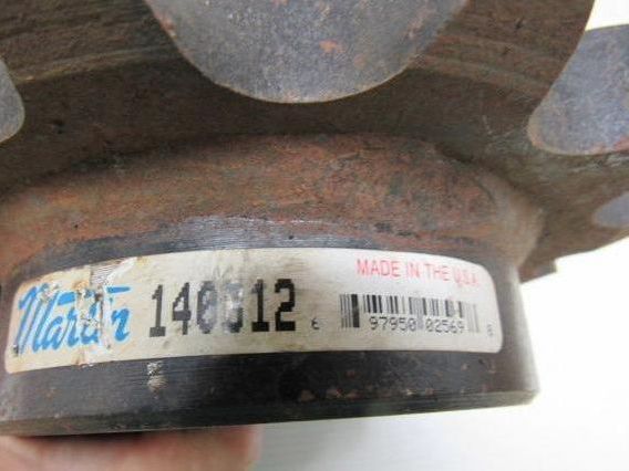 Martin 140B12 #140 Single Row Sprocket 1-1/2" Bore to Size 12 Tooth