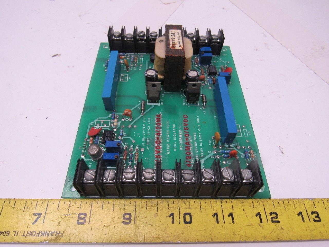 Rapid Power Tech PC-146 Dual Isolator PCB Circuit Board
