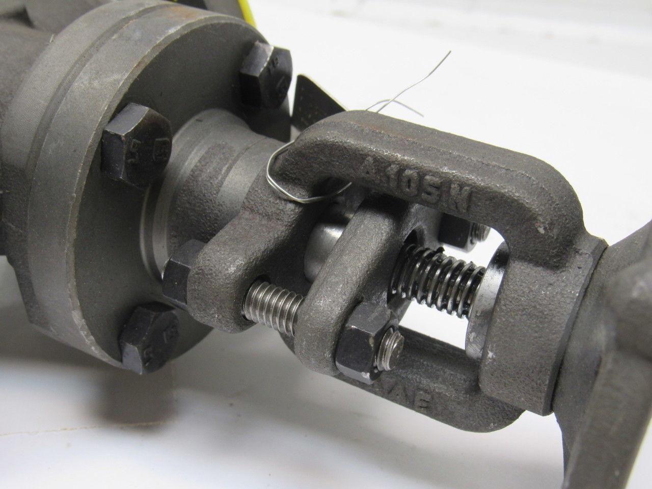 Bonney L1-11-LE Forged Steel Gate Valve 1" Flanged 150# Raised Face A105N