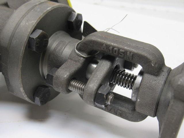 Bonney L1-11-LE Forged Steel Gate Valve 1" Flanged 150# Raised Face A105N