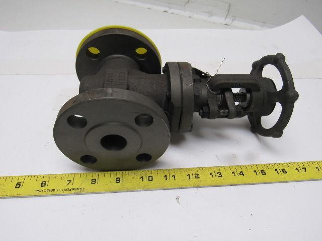Bonney L1-11-LE Forged Steel Gate Valve 1" Flanged 150# Raised Face A105N