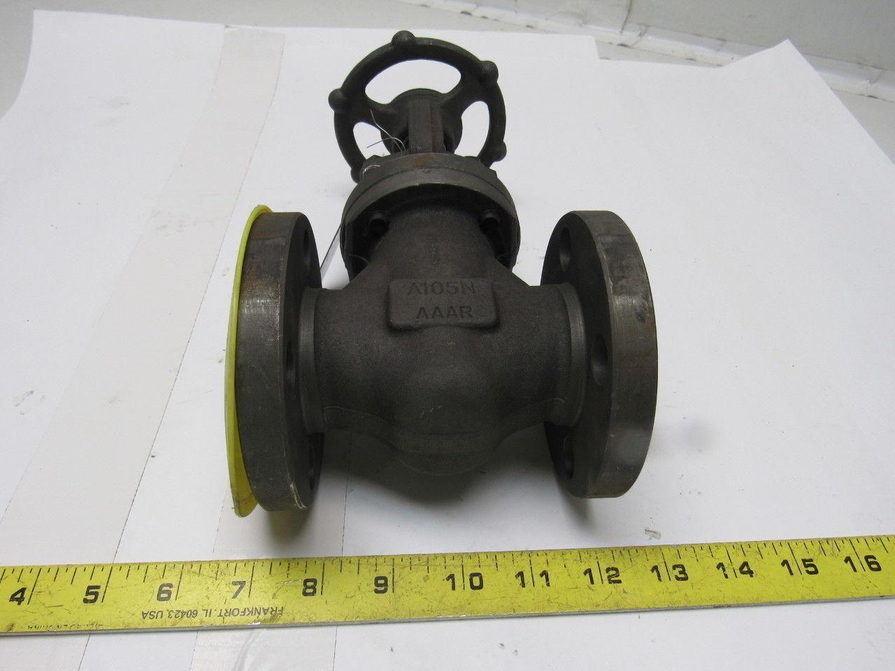 Bonney L1-11-LE Forged Steel Gate Valve 1" Flanged 150# Raised Face A105N