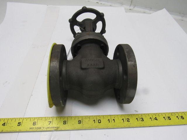 Bonney L1-11-LE Forged Steel Gate Valve 1" Flanged 150# Raised Face A105N