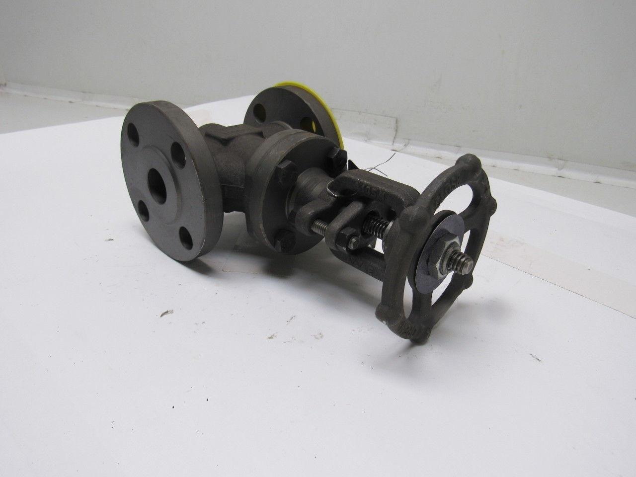Bonney L1-11-LE Forged Steel Gate Valve 1" Flanged 150# Raised Face A105N