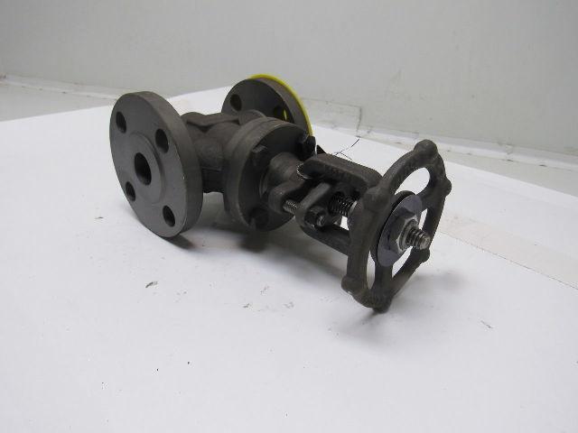 Bonney L1-11-LE Forged Steel Gate Valve 1" Flanged 150# Raised Face A105N