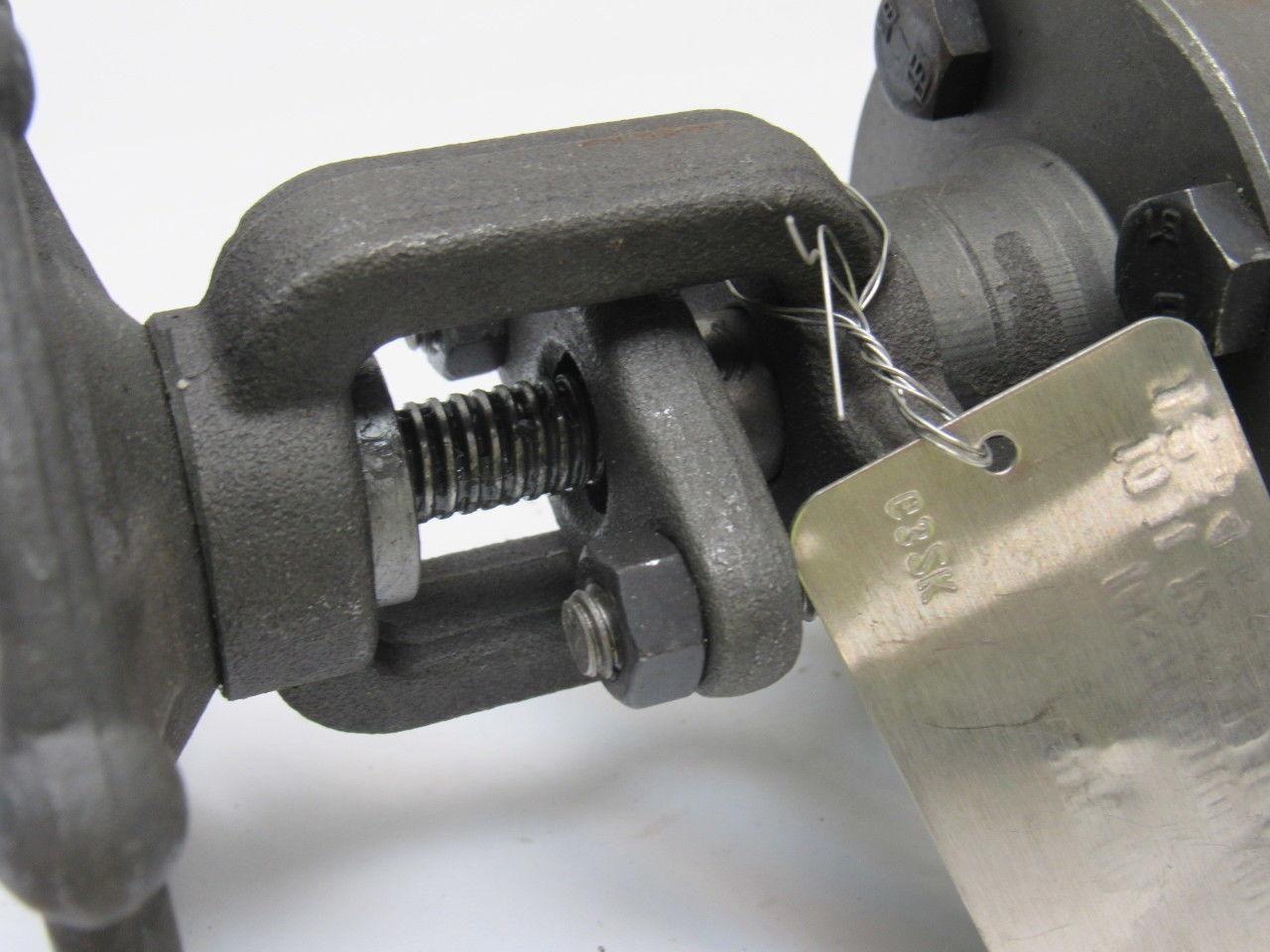 Bonney L1-11-LE Forged Steel Gate Valve 1" Flanged 150# Raised Face A105N