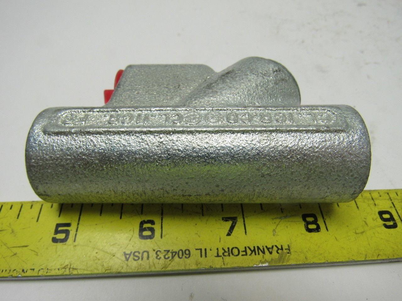 OZ Gedney EYD-50 1/2" Threaded Conduit Explosion Proof Drain Seal Fitting