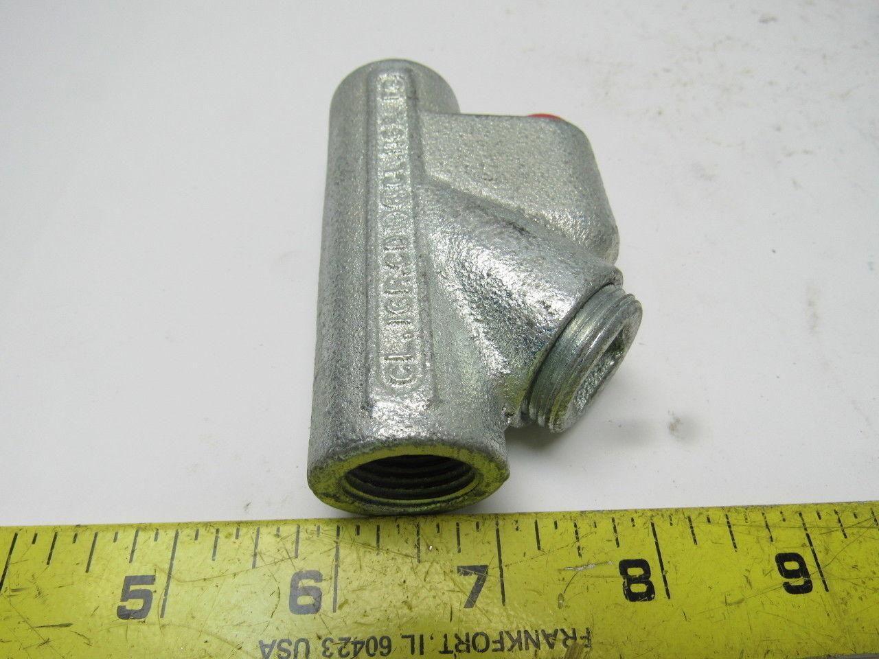 OZ Gedney EYD-50 1/2" Threaded Conduit Explosion Proof Drain Seal Fitting