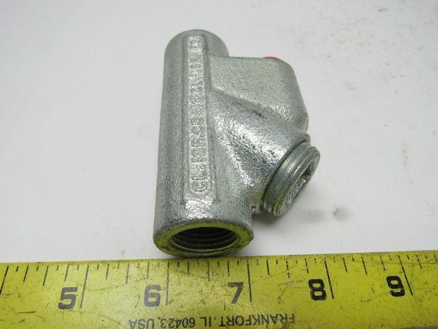 OZ Gedney EYD-50 1/2" Threaded Conduit Explosion Proof Drain Seal Fitting