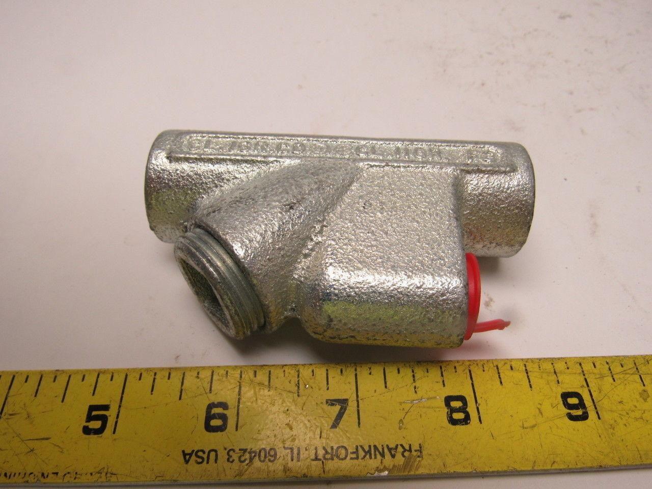 OZ Gedney EYD-50 1/2" Threaded Conduit Explosion Proof Drain Seal Fitting