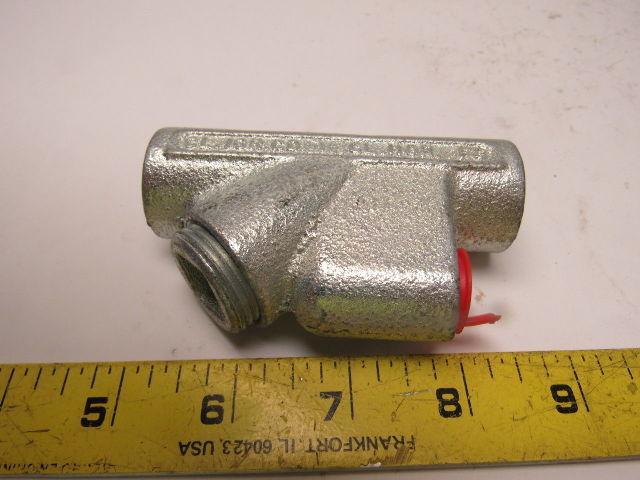 OZ Gedney EYD-50 1/2" Threaded Conduit Explosion Proof Drain Seal Fitting