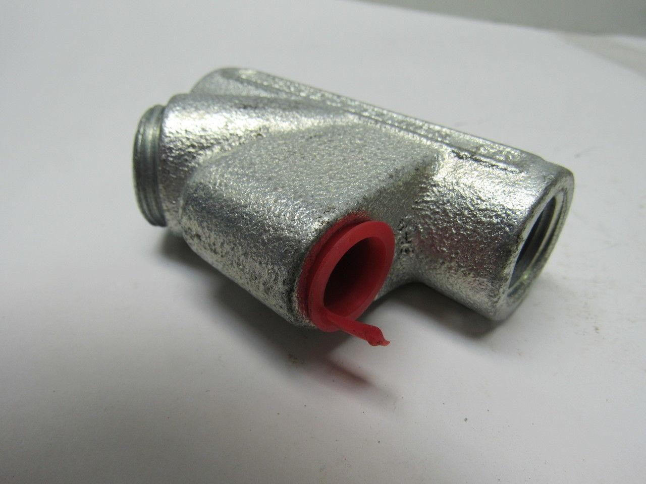 OZ Gedney EYD-50 1/2" Threaded Conduit Explosion Proof Drain Seal Fitting