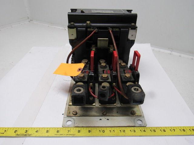 Square D 524496-D EF Size 5 Starter Class 8536 Type SG01 Ser. A 600v max