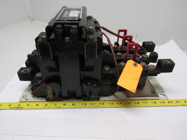 Square D 524496-D EF Size 5 Starter Class 8536 Type SG01 Ser. A 600v max