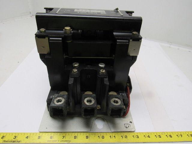 Square D 524496-D EF Size 5 Starter Class 8536 Type SG01 Ser. A 600v max