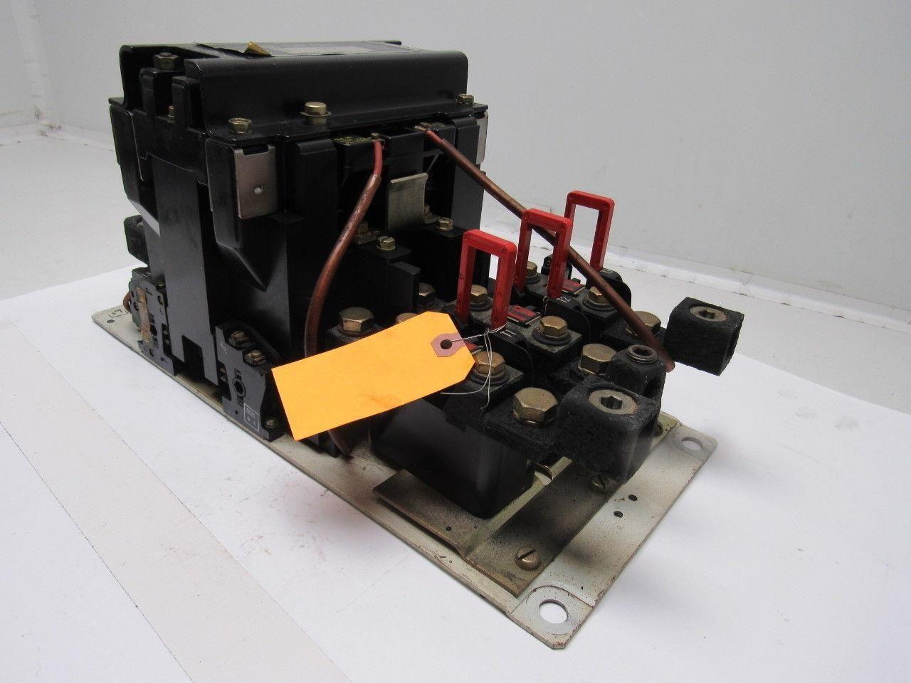 Square D 524496-D EF Size 5 Starter Class 8536 Type SG01 Ser. A 600v max