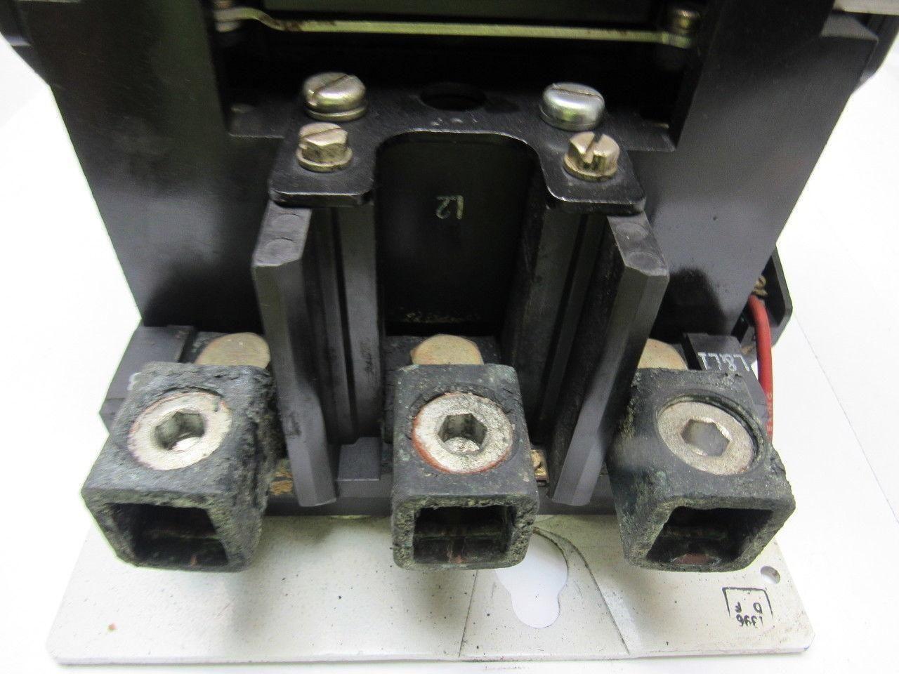 Square D 524496-D EF Size 5 Starter Class 8536 Type SG01 Ser. A 600v max