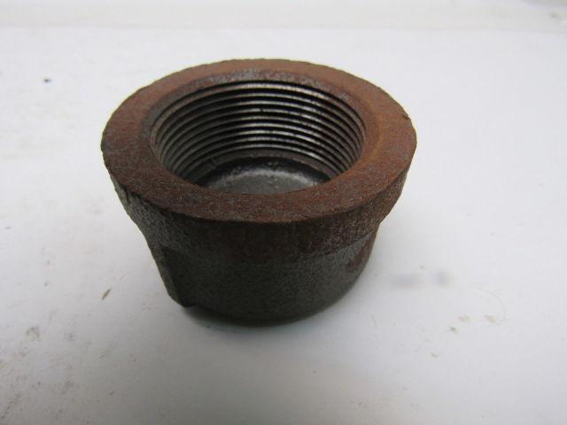 Ward Black Pipe Fitting Cap 1-1/2'' Malleable Iron