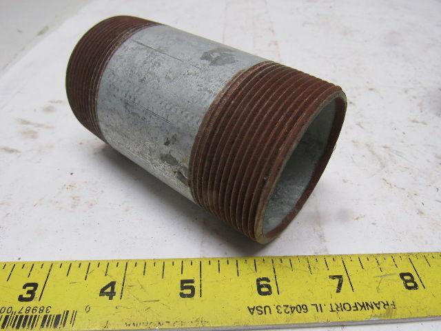 2"x 6 & 2"x 4" Rigid Steel Galvanized Conduit Nipple Lot of 8