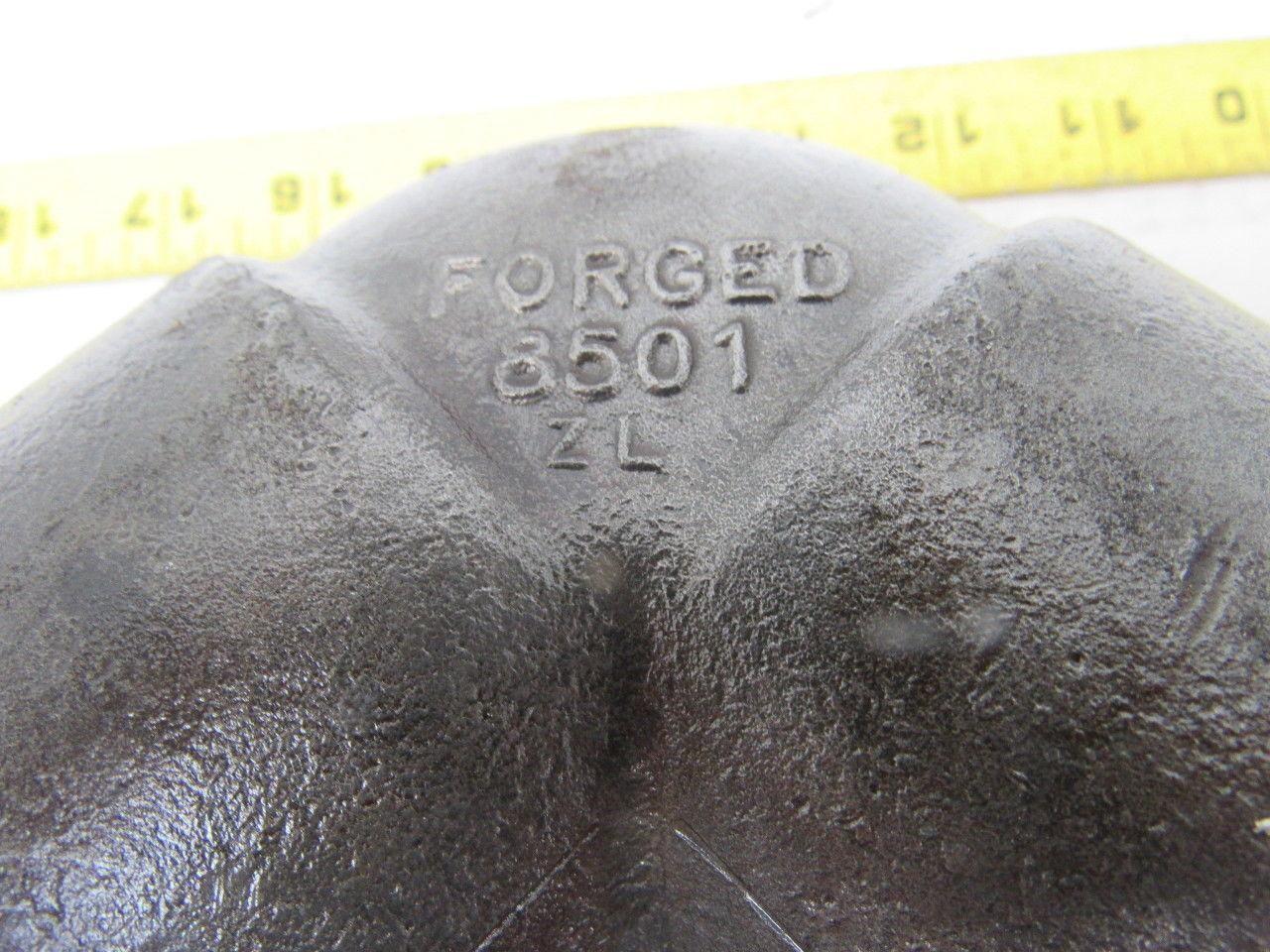 Bonney 8501 Forged Steel 2" Threaded 90 Degree Elbow