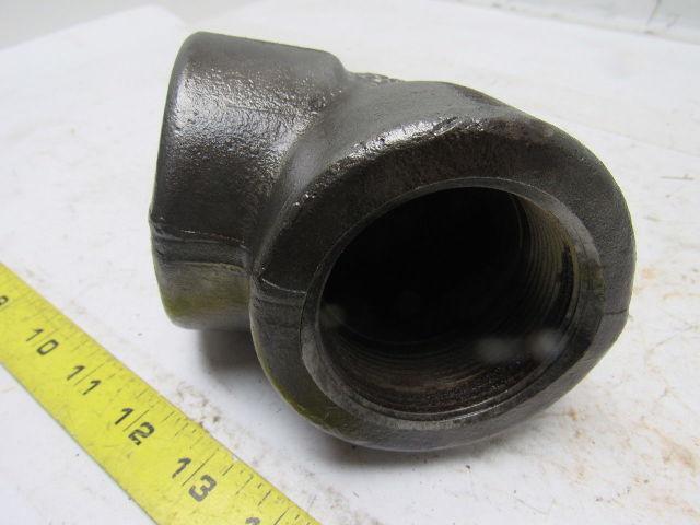 Bonney 8501 Forged Steel 2" Threaded 90 Degree Elbow