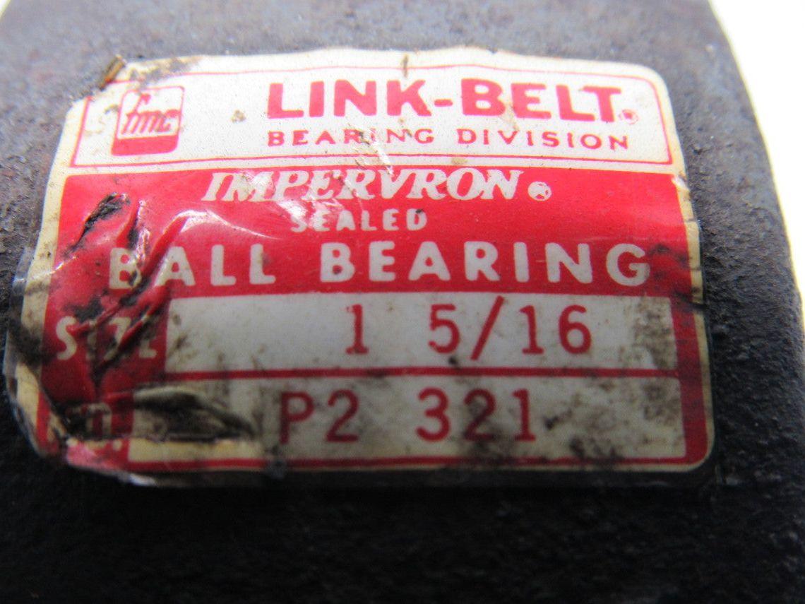 LINK BELT BEARING P2 321 1-5/16" Pillow Block Bearing