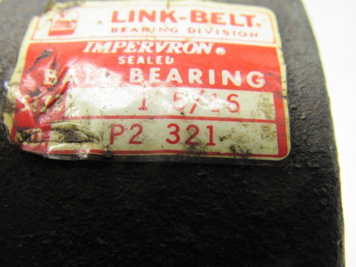 LINK BELT BEARING P2 321 1-5/16" Pillow Block Bearing