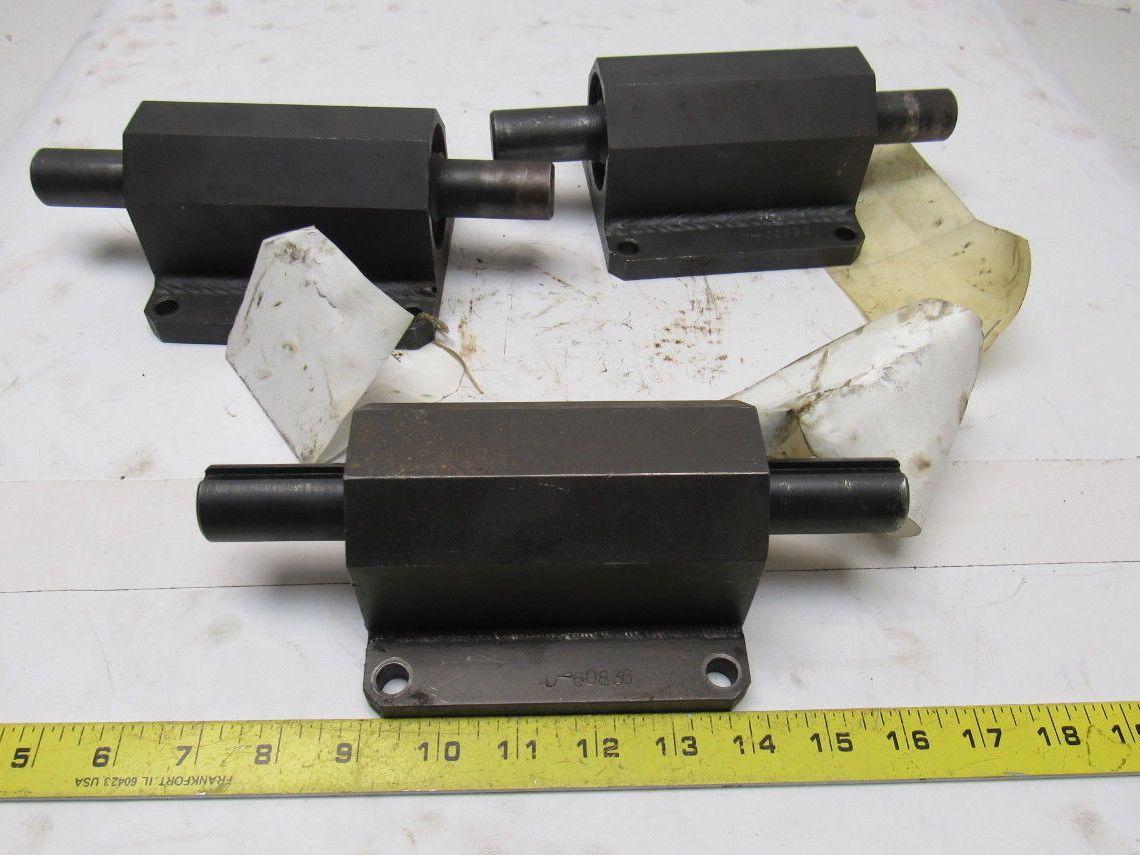 D-60836 1" Low Profile Bearing 4 Bolt 1" Dia Shaft Lot/3