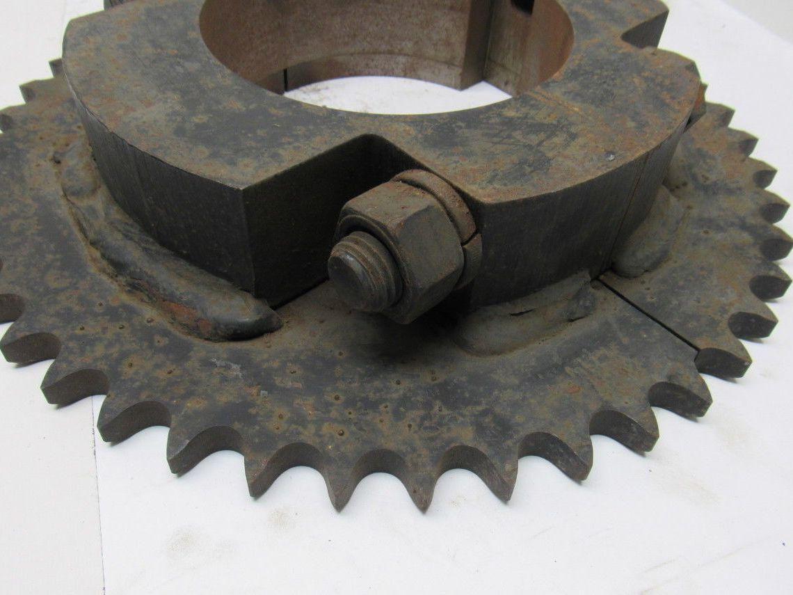 Martin 80B45S #80 Single Row Split Sprocket 6-1/8" Keyed Bore 45 Tooth